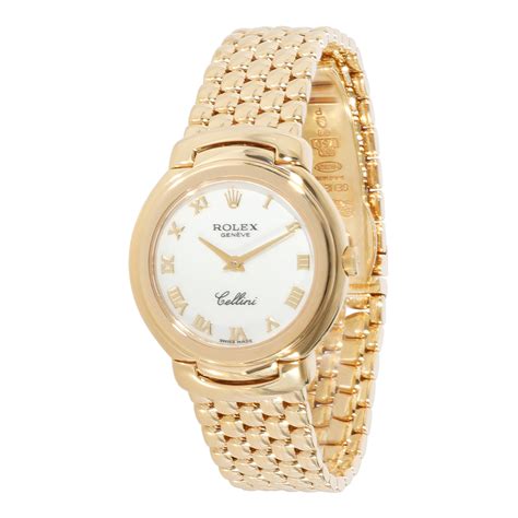 ladies rolex cellini|rolex cellini ladies 18k gold.